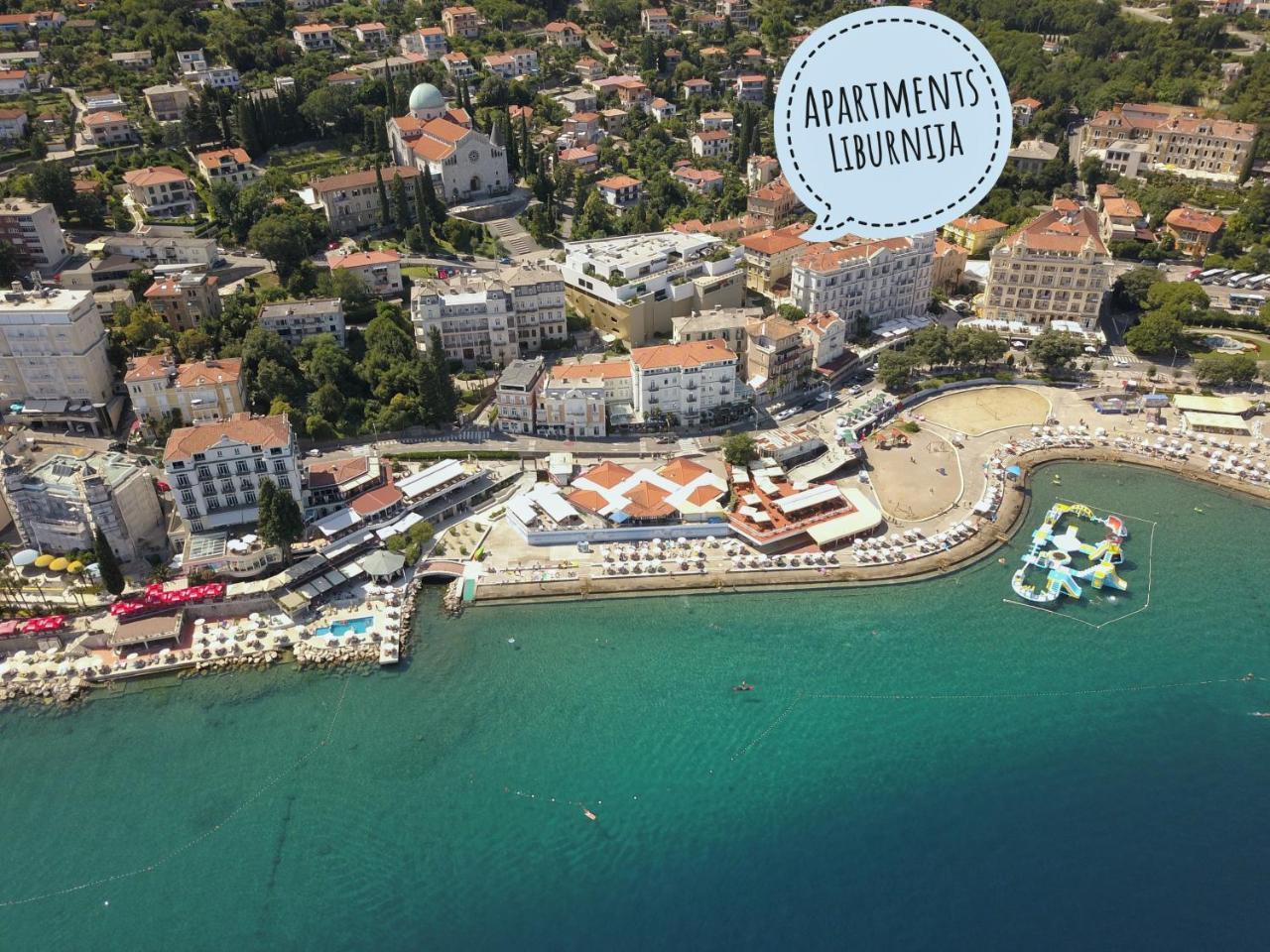 Apartments And Rooms Liburnija Abbázia Kültér fotó